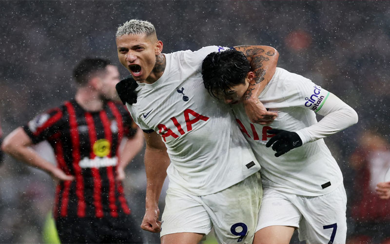 Sức mạnh và phong độ Bournemouth vs Tottenham